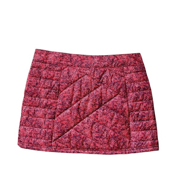 Smartwool Womens Corbet Red Puffer Skirt Medium NWT